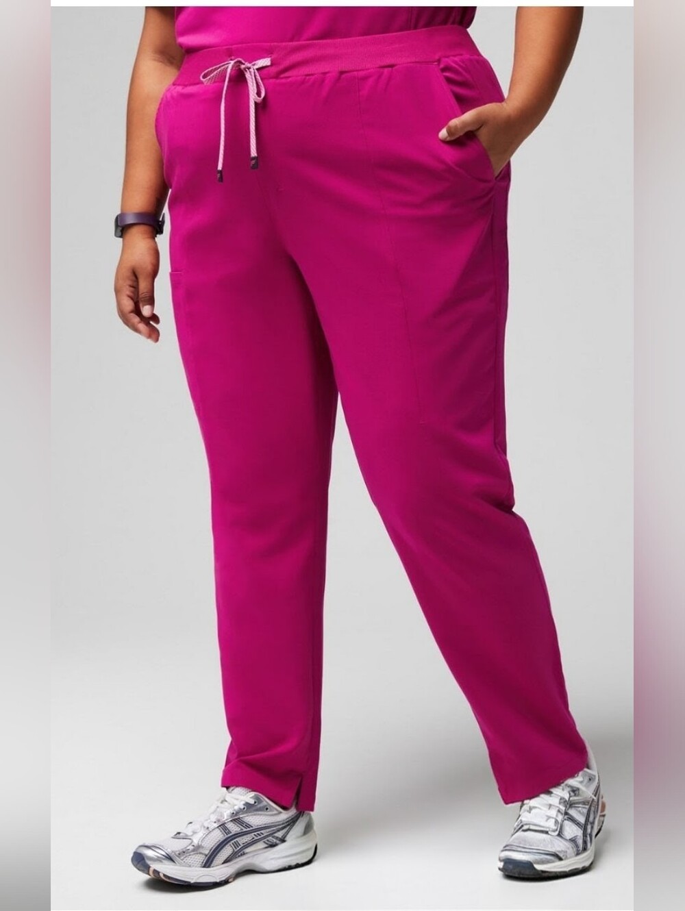 Fabletics Ion Scrub Pant Hibiscus Pink Size 3XL *Flaw